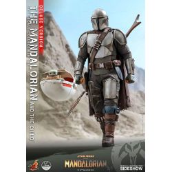 The Mandalorian et The Child Hot Toys Deluxe 1/4 QS017 (Star Wars The Mandalorian)