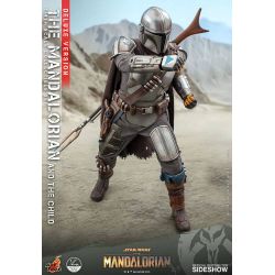 The Mandalorian et The Child Hot Toys Deluxe 1/4 QS017 (Star Wars The Mandalorian)