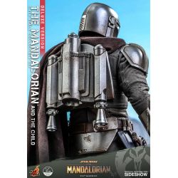 The Mandalorian et The Child Hot Toys Deluxe 1/4 QS017 (Star Wars The Mandalorian)