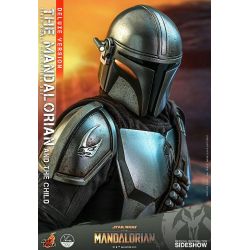 The Mandalorian et The Child Hot Toys Deluxe 1/4 QS017 (Star Wars The Mandalorian)