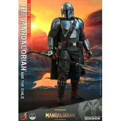 The Mandalorian et The Child Hot Toys Deluxe 1/4 QS017 (Star Wars The Mandalorian)