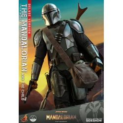 The Mandalorian et The Child Hot Toys Deluxe 1/4 QS017 (Star Wars The Mandalorian)