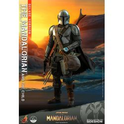 The Mandalorian et The Child Hot Toys Deluxe 1/4 QS017 (Star Wars The Mandalorian)