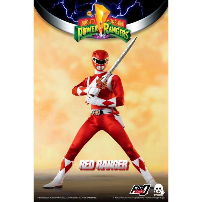 mighty morphin power rangers threezero