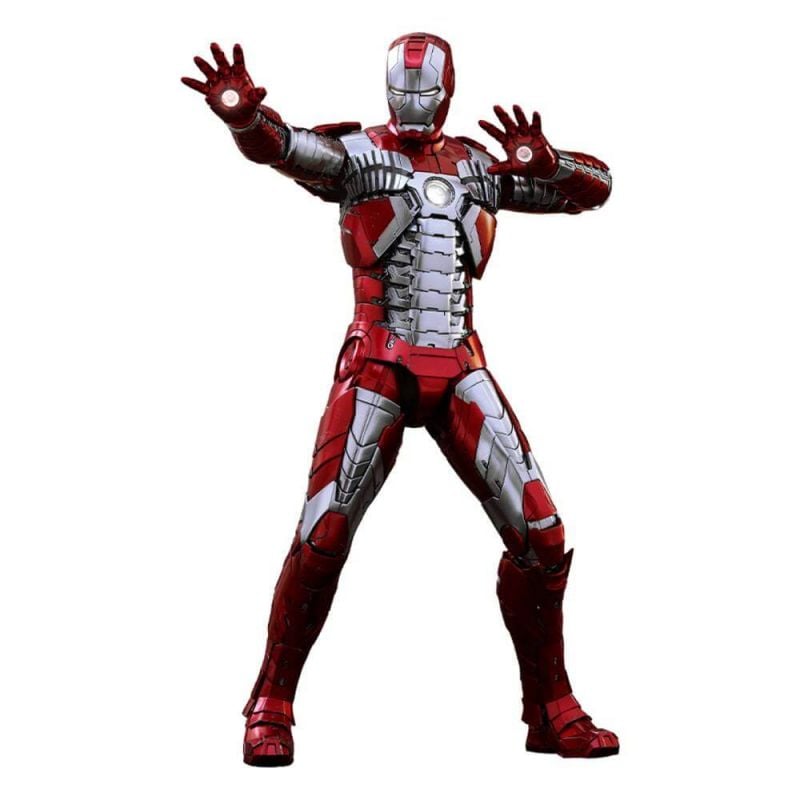 Figurine Hot Toys Iron Man Mark V Diecast MMS400D18 (Iron Man 2)