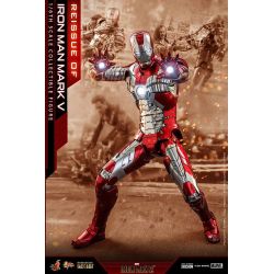 Figurine Hot Toys Iron Man Mark V Diecast MMS400D18 (Iron Man 2)