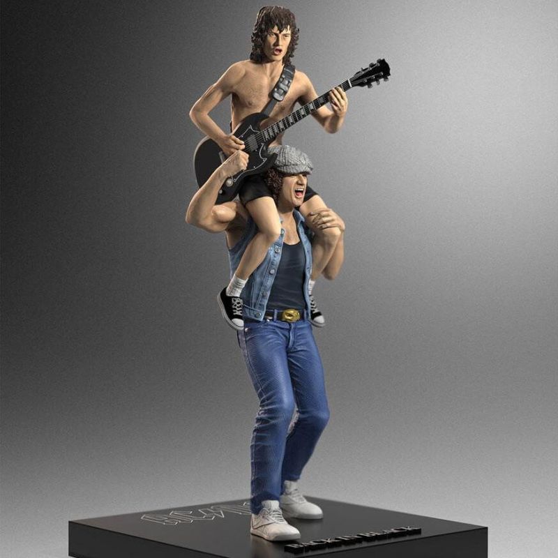 Figurines Angus and Brian Knucklebonz Rock Iconz (AC/DC)