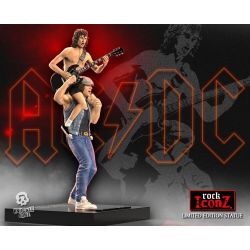 Angus and Brian Knucklebonz Rock Iconz figures (AC/DC)