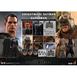 Knightmare Batman and Superman Hot Toys figures TMS038 (Zack Snyder's Justice League)