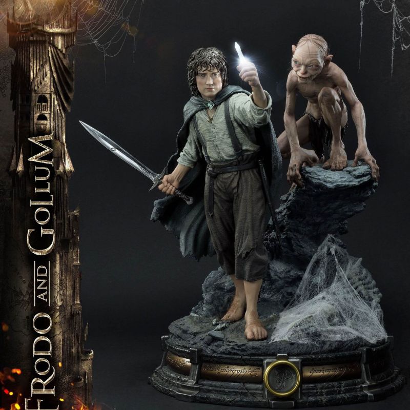 Frodo and Gollum Prime 1 statue Bonus Version (The Lord of the Rings)