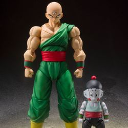 Tenshinhan and Chaoz Bandai SH Figuarts (figurines Dragon Ball Z articulées)