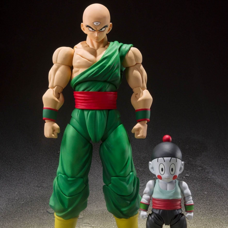Tenshinhan and Chaoz Bandai SH Figuarts (figurines Dragon Ball Z articulées) Tenshinhan and Chaoz Bandai SH Figuarts (figurines Dragon Ball Z articulées)