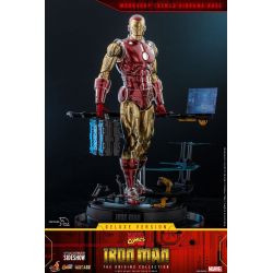 Figurine Iron Man Hot Toys The Origins Deluxe CMS08D38 (Marvel)