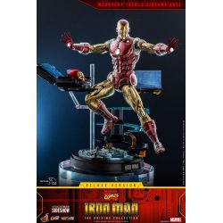 Figurine Iron Man Hot Toys The Origins Deluxe CMS08D38 (Marvel)