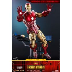 Figurine Iron Man Hot Toys The Origins Deluxe CMS08D38 (Marvel)