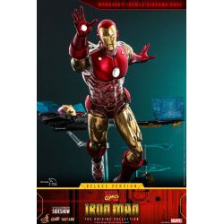 Figurine Iron Man Hot Toys The Origins Deluxe CMS08D38 (Marvel)