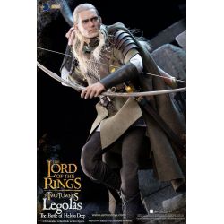 Legolas Asmus figure at Helm's deep (The Lord of the Rings The Two Towers)