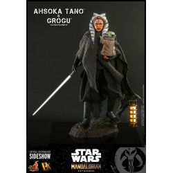 Ahsoka Tano and Grogu Hot Toys figures DX21 (Star Wars The Mandalorian)