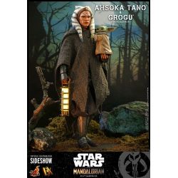 Ahsoka Tano and Grogu Hot Toys figures DX21 (Star Wars The Mandalorian)