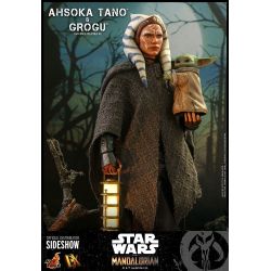 Ahsoka Tano and Grogu Hot Toys figures DX21 (Star Wars The Mandalorian)