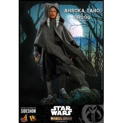 Ahsoka Tano and Grogu Hot Toys figures DX21 (Star Wars The Mandalorian)