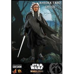 Ahsoka Tano and Grogu Hot Toys figures DX21 (Star Wars The Mandalorian)