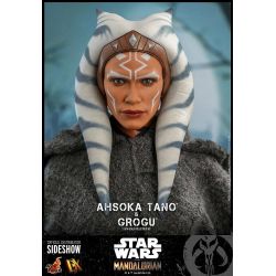 Ahsoka Tano and Grogu Hot Toys figures DX21 (Star Wars The Mandalorian)