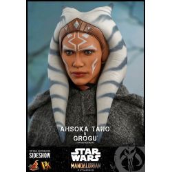 Ahsoka Tano and Grogu Hot Toys figures DX21 (Star Wars The Mandalorian)