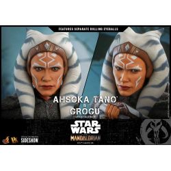 Ahsoka Tano and Grogu Hot Toys figures DX21 (Star Wars The Mandalorian)