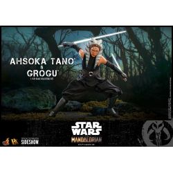 Ahsoka Tano and Grogu Hot Toys figures DX21 (Star Wars The Mandalorian)