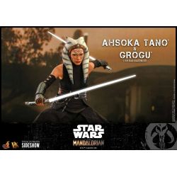 Ahsoka Tano and Grogu Hot Toys figures DX21 (Star Wars The Mandalorian)