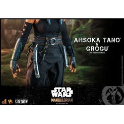 Ahsoka Tano and Grogu Hot Toys figures DX21 (Star Wars The Mandalorian)