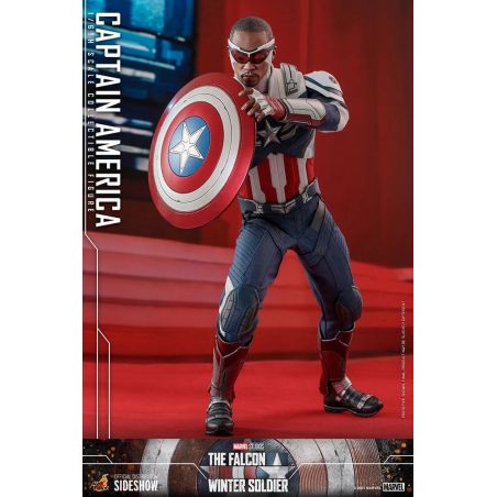 Hot Toys TMS040 Marvel The Falcon and the Winter Soldier Captain Ameri –  Pop Collectibles