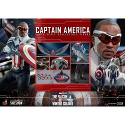 Captain America Hot Toys figure TMS040 (The Falcon and the Winter Soldier)