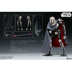 Figurine General Grievous Sideshow Sixth Scale (Star Wars)