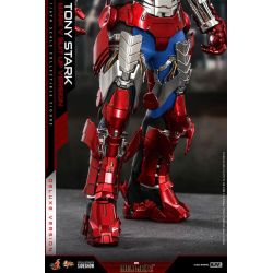 Figurine Tony Stark Hot Toys Mark V Suit Up Deluxe MMS600 (Iron Man 2)