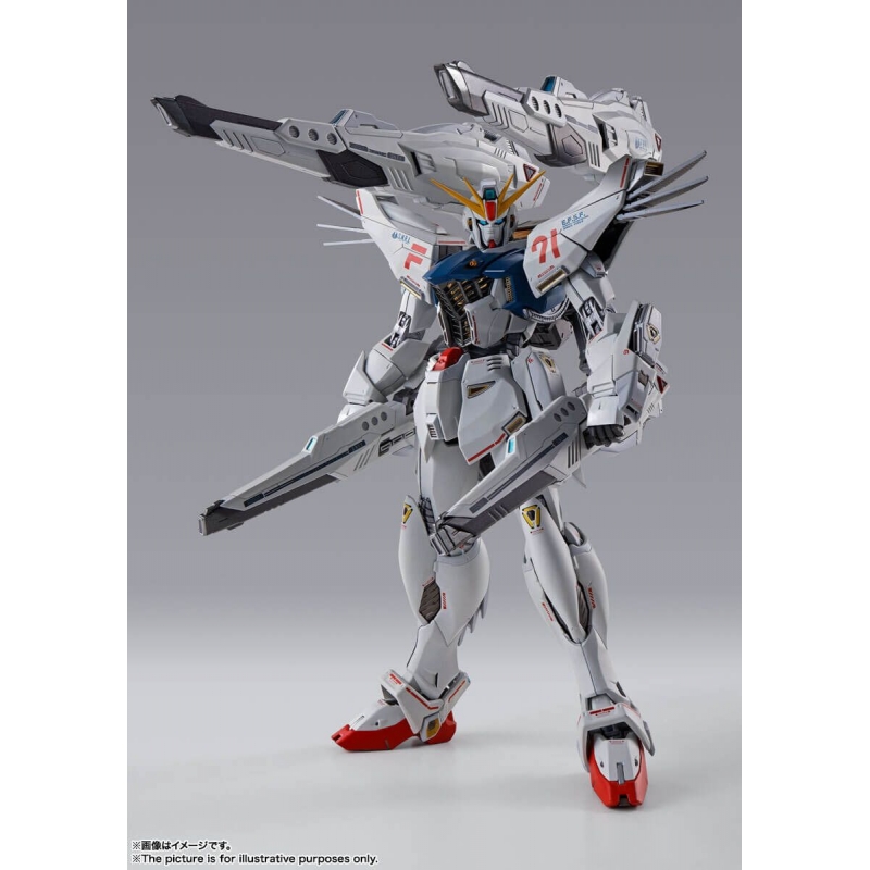Gundam F91 Chronicle Bandai Metal Build figure White Version (Gundam)