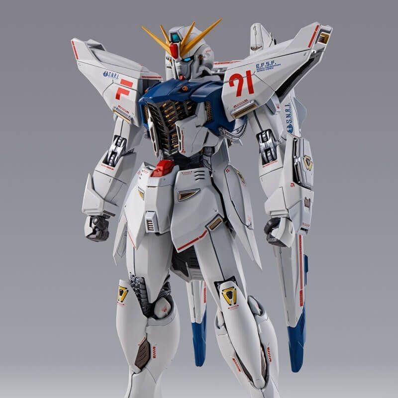 Figurine Gundam F91 Chronicle Bandai Metal Build White Version (Gundam)