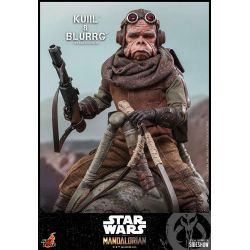 Figurine Kuiil and Blurrg Hot Toys TMS049 (Star Wars The Mandalorian)