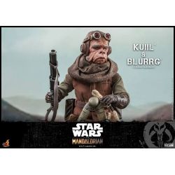 Kuiil and Blurrg Hot Toys figure TMS049 (Star Wars The Mandalorian)