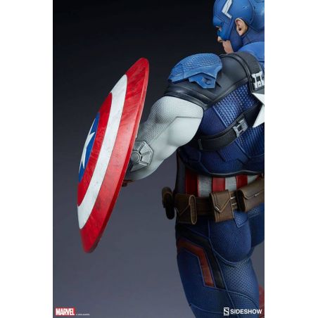 captain america sideshow statue