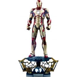 Figurine Iron Man Mark XLII Hot Toys Deluxe QS008 (Iron Man 3)