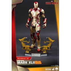 Figurine Iron Man Mark XLII Hot Toys Deluxe QS008 (Iron Man 3)
