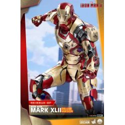 Figurine Iron Man Mark XLII Hot Toys Deluxe QS008 (Iron Man 3)