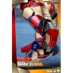 Figurine Iron Man Mark XLII Hot Toys Deluxe QS008 (Iron Man 3)