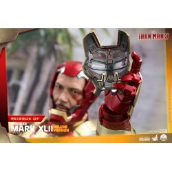 Figurine Iron Man Mark XLII Hot Toys Deluxe QS008 (Iron Man 3)
