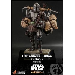 The Mandalorian and Grogu Hot Toys figures Deluxe TMS052 (Star Wars The Mandalorian)