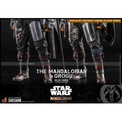 The Mandalorian and Grogu Hot Toys figures Deluxe TMS052 (Star Wars The Mandalorian)