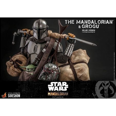 hot toys the mandalorian and grogu