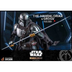 The Mandalorian and Grogu Hot Toys figures Deluxe TMS052 (Star Wars The Mandalorian)